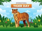 International Tiger Day aims to promote tiger conservation, raise awareness about the threats faced by tigers and garner public support for conservation.(Freepik) International Tiger Day aims to promote tiger conservation, raise awareness about the threats faced by tigers and garner public support for conservation.(Freepik)