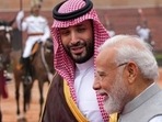Crown Prince Mohammed bin Salman of Saudi Arabia speaks to PM Narendra Modi (AP) Crown Prince Mohammed bin Salman of Saudi Arabia speaks to PM Narendra Modi (AP)