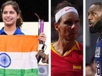 Manu Bhaker won bronze to open India's medal account; Rafael Nadal and LeBron James were also in action on Day 2 of the Summer Games 