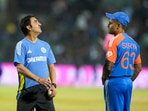 Suryakumar Yadav has maintained a strike rate of over 220 in the series. (PTI) Suryakumar Yadav has maintained a strike rate of over 220 in the series. (PTI)