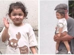 Ranbir Kapoor was seen spending quality time with Raha Kapoor on Sunday. Ranbir Kapoor was seen spending quality time with Raha Kapoor on Sunday.