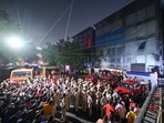 NDRF ends search at flooded coaching centre, 3 bodies recovered(HT Photo/Sanchit Khanna) NDRF ends search at flooded coaching centre, 3 bodies recovered(HT Photo/Sanchit Khanna)