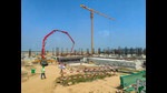 Ongoing construction at the land acquired by GB Nagar authority for airport in Greater Noida, in Jewar. (PTI) Ongoing construction at the land acquired by GB Nagar authority for airport in Greater Noida, in Jewar. (PTI)