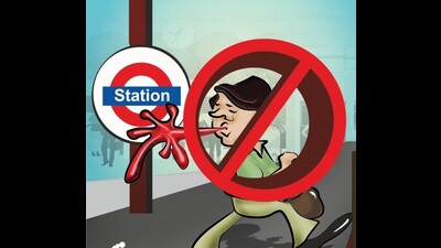 3,100 cough up ₹3.5 lakh as fines for littering, spitting at 20 stations 3,100 cough up ₹3.5 lakh as fines for littering, spitting at 20 stations