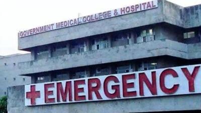Consistently ranked among the top 25 medical institutions in India, Chandigarh’s GMCH-32, established in 1991, spans approximately 36.09 acres. (HT Photo) Consistently ranked among the top 25 medical institutions in India, Chandigarh’s GMCH-32, established in 1991, spans approximately 36.09 acres. (HT Photo)