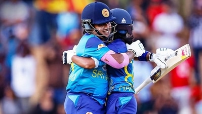 Chamari Athapaththu and Harshitha Samarawickrama shared a 87-run stand for the second wicket which took the game away from India's reach. (ACC Image)