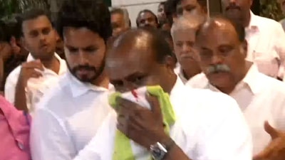 Union minister HD Kumaraswamy. (ANI) Union minister HD Kumaraswamy. (ANI)