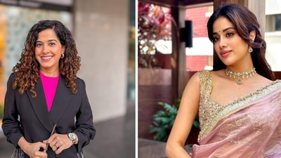 Kamiya Jani interviewed Janhvi Kapoor at the actor's home in Mumbai. (File photos) Kamiya Jani interviewed Janhvi Kapoor at the actor's home in Mumbai. (File photos)