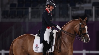 Charlotte Dujardin of Britain