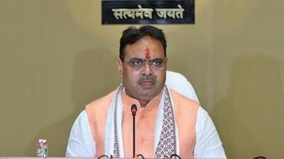 Rajasthan chief minister Bhajan Lal Sharma. (File)
