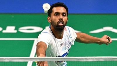 Top Indian shuttler HS Prannoy (HT_PRINT)