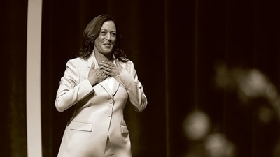 US Vice President Kamala Harris announced her presidential bid after Joe Biden's withdrawal from the White House race. (AP) US Vice President Kamala Harris announced her presidential bid after Joe Biden's withdrawal from the White House race. (AP)
