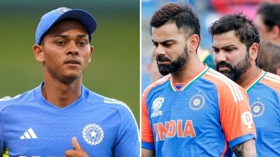 Yashasvi Jaiswal had to warm the bench during T20 World Cup as Virat Kohli and Rohit Sharma opened for India. (PTI-ANI) Yashasvi Jaiswal had to warm the bench during T20 World Cup as Virat Kohli and Rohit Sharma opened for India. (PTI-ANI)