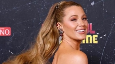 Blake Lively at the premiere of Deadpool & Wolverine Blake Lively at the premiere of Deadpool & Wolverine