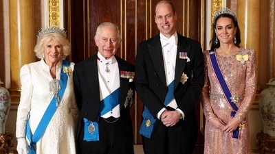 King Charles was said to be extremely worried about Prince William's decision o take his young family on a cross-country helicopter flight in the company of an experienced pilot. ( (Photo by Chris Jackson / POOL / AFP) King Charles was said to be extremely worried about Prince William's decision o take his young family on a cross-country helicopter flight in the company of an experienced pilot. ( (Photo by Chris Jackson / POOL / AFP)