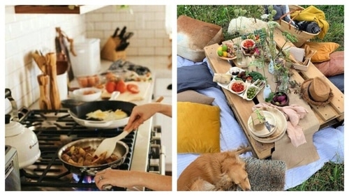 You can make delicious meals for them or treat them to an outdoors picnic. (Pinterest) You can make delicious meals for them or treat them to an outdoors picnic. (Pinterest)