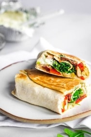 Wraps are nutritious, packed with vegetables, lean proteins, and whole grains, providing kids with a balanced and nutritious meal. (Pinterest) Wraps are nutritious, packed with vegetables, lean proteins, and whole grains, providing kids with a balanced and nutritious meal. (Pinterest)