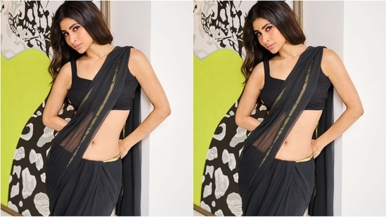 On Saturday, Mouni gave her fans a weekend treat as she took to Instagram and uploaded a series of stunning pictures accompanied by the caption, “I believe in kindness. Also in mischief. Also in dancing especially when dancing is not necessarily prescribed.”(Instagram/@imouniroy)