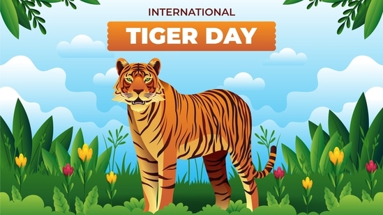International Tiger Day aims to promote tiger conservation, raise awareness about the threats faced by tigers and garner public support for conservation.(Freepik)