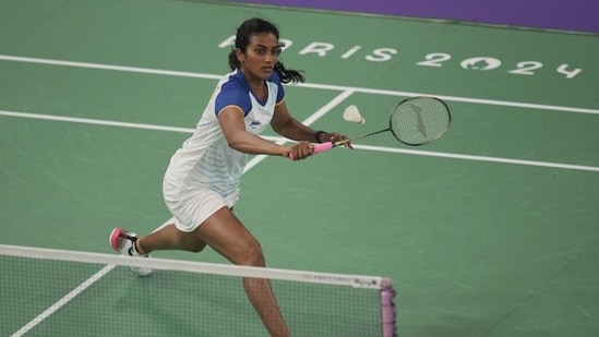India's PV Sindhu defeated Maldives' Fathimath Nabaaha Abdul Razzaq in her opener(HT_PRINT)