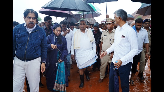 The tragic incident took place due to a landslide at Shirur Hill that led to the collapse of a roadside, sweeping away a parked truck laden with wooden logs (CM of Karnataka X)