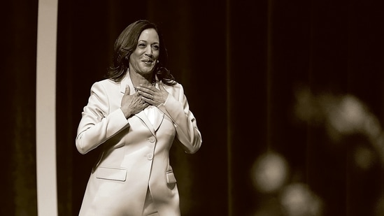 US Vice President Kamala Harris announced her presidential bid after Joe Biden's withdrawal from the White House race.(AP)