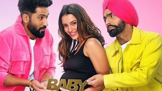 Bad Newz stars Vicky Kaushal, Triptii Dimri and Ammy Virk in lead roles.(Instagram)