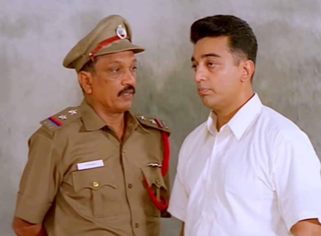 Kamal Haasan in a still from Kuruthipunal (1995)(Photo: IMDb)