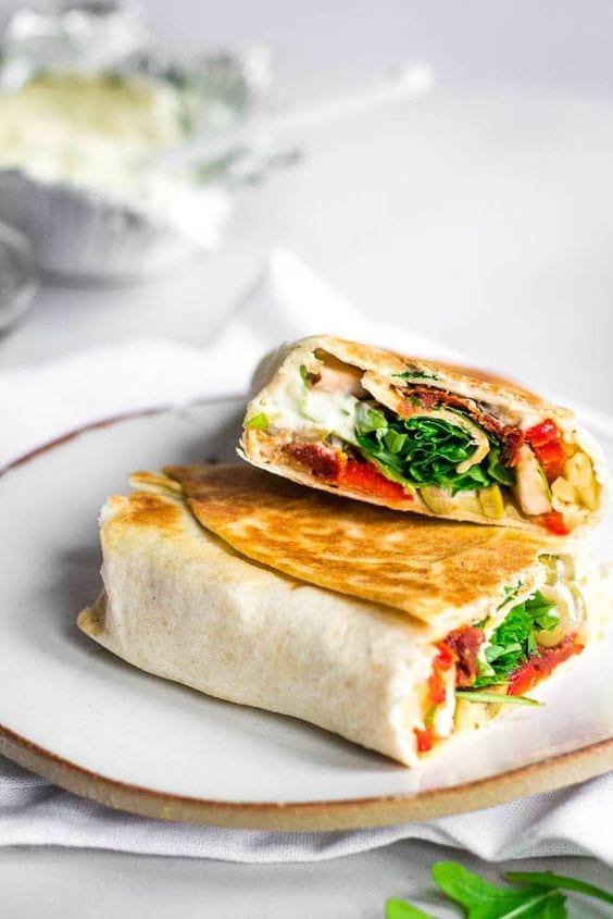 Wraps are nutritious, packed with vegetables, lean proteins, and whole grains, providing kids with a balanced and nutritious meal.