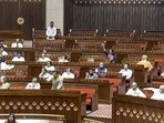 New Delhi, July 29 (ANI): Aam Aadmi Party (AAP) MP Sanjay Singh speaks in the Rajya Sabha during the Monsoon Session of Parliament, in New Delhi on Monday. (ANI Photo/Sansad TV) New Delhi, July 29 (ANI): Aam Aadmi Party (AAP) MP Sanjay Singh speaks in the Rajya Sabha during the Monsoon Session of Parliament, in New Delhi on Monday. (ANI Photo/Sansad TV)