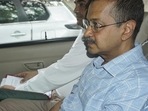 Delhi CM Arvind Kejriwal in CBI custody. (PTI file photo) Delhi CM Arvind Kejriwal in CBI custody. (PTI file photo)
