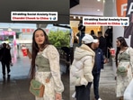 Snapshot of Jaspreet Kaur, an influencer, who was seen mocking people in China. Snapshot of Jaspreet Kaur, an influencer, who was seen mocking people in China.