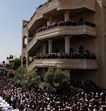 Druze elders and mourners surround the coffins of 10 of the 12 people killed in a rocket strike from Lebanon on July 28. (Photo by Jalaa MAREY/ AFP) Druze elders and mourners surround the coffins of 10 of the 12 people killed in a rocket strike from Lebanon on July 28. (Photo by Jalaa MAREY/ AFP)