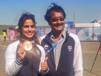 India's Manu Bhaker with her coach Jaspal Rana after winning a Bronze Medal in the 10m Air Pistol Women's Final event at the Summer Olympics 2024, in Chateauroux, France, Sunday, July 28, 2024. (PTI) India's Manu Bhaker with her coach Jaspal Rana after winning a Bronze Medal in the 10m Air Pistol Women's Final event at the Summer Olympics 2024, in Chateauroux, France, Sunday, July 28, 2024. (PTI)