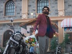 The Raja Saab ‘fan India’ glimpse: Prabhas in a still from the film. The Raja Saab ‘fan India’ glimpse: Prabhas in a still from the film.