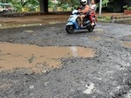 Bengaluru gets ‘Raste Gundi Gamana’ app to report potholes in the city. More Details(HT File Photo) Bengaluru gets ‘Raste Gundi Gamana’ app to report potholes in the city. More Details(HT File Photo)