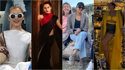 Today's roundup of the best-dressed celebrities is a treasure trove of fashion inspiration! From Priyanka Chopra rocking an oversized blazer to Ariana Grande channeling 1960s glamour, and Taapsee Pannu stunning in six yards of elegance, these fashionistas are turning heads with their exquisite style. Scroll down to take some fashion notes! (Instagram) Today's roundup of the best-dressed celebrities is a treasure trove of fashion inspiration! From Priyanka Chopra rocking an oversized blazer to Ariana Grande channeling 1960s glamour, and Taapsee Pannu stunning in six yards of elegance, these fashionistas are turning heads with their exquisite style. Scroll down to take some fashion notes! (Instagram)