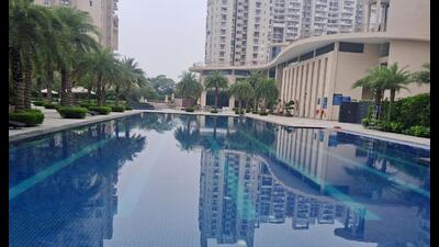A five-year-old boy drowned in the swimming pool of BPTP Serene Park Society in Sector 37 last week. (HT PHOTO.) A five-year-old boy drowned in the swimming pool of BPTP Serene Park Society in Sector 37 last week. (HT PHOTO.)