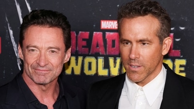 FILE PHOTO: Hugh Jackman and Ryan Reynolds attend the premiere of 'Deadpool and Wolverine' in New York City, New York, U.S., July 22, 2024. REUTERS/Caitlin Ochs/File Photo (REUTERS)
