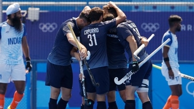 Argentina took an early lead in the game with a goal in quarter 1 as India trailed behind for the majority of the game trying to break the deadlock. (REUTERS)