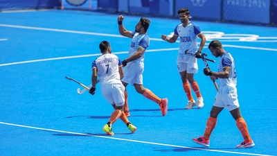 India conceded early against Argentina and were struggling to make incisive attacking moves for much of the game after that. However, captain Harmanpreet Singh came clutch at the end of the penultimate minute of the match, converting a penalty corner and thus sealing a 1-1 draw. (PTI) India conceded early against Argentina and were struggling to make incisive attacking moves for much of the game after that. However, captain Harmanpreet Singh came clutch at the end of the penultimate minute of the match, converting a penalty corner and thus sealing a 1-1 draw. (PTI)
