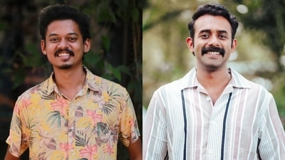 Sangeeth Prathap and Arjun Ashokan were shooting for their film Bromance when they met with an accident. Sangeeth Prathap and Arjun Ashokan were shooting for their film Bromance when they met with an accident.