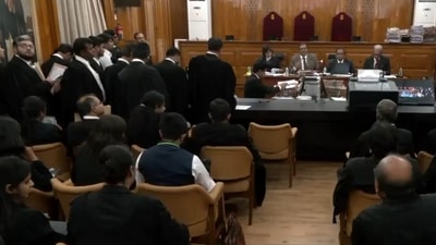 Supreme Court began its first-ever special Lok Adalat to bring down the backlog of cases pending. (ANI) Supreme Court began its first-ever special Lok Adalat to bring down the backlog of cases pending. (ANI)