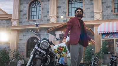 The Raja Saab ‘fan India’ glimpse: Prabhas in a still from the film. The Raja Saab ‘fan India’ glimpse: Prabhas in a still from the film.