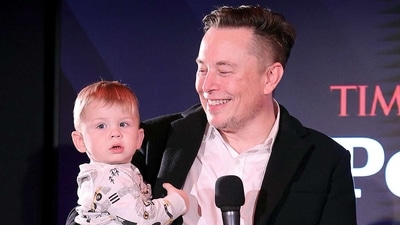 Elon Musk and Grimes’ third child revealed in new biography (Twitter/Elon Musk) Elon Musk and Grimes’ third child revealed in new biography (Twitter/Elon Musk)