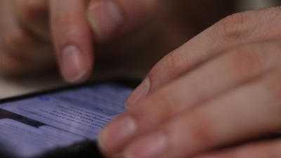 The software engineer received an SMS from the scammer. (Representational photo) The software engineer received an SMS from the scammer. (Representational photo)