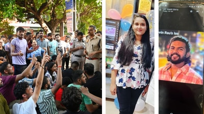 UPSC aspirants death news: Shreya Yadav from Ambedkar Nagar, Uttar Pradesh, and Nivin Dalwin from Ernakulam, Kerala, - were UPSC aspirants who were studying at the coaching institute. (HT Photo)