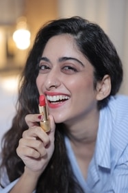 Tanya Maniktala on National Lipstick Day