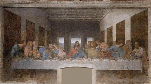 Leonardo Da Vinci’s The Last Supper (Wikimedia Commons) Leonardo Da Vinci’s The Last Supper (Wikimedia Commons)