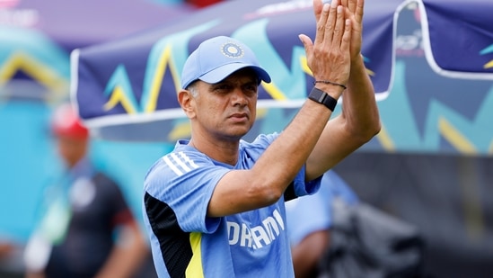 Rahul Dravid enjoyed a fairytale ending to his tenure as India head coach.(ANI)